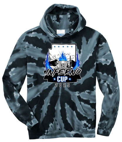 2025 Inferno Cup Tie Dye Hoodie