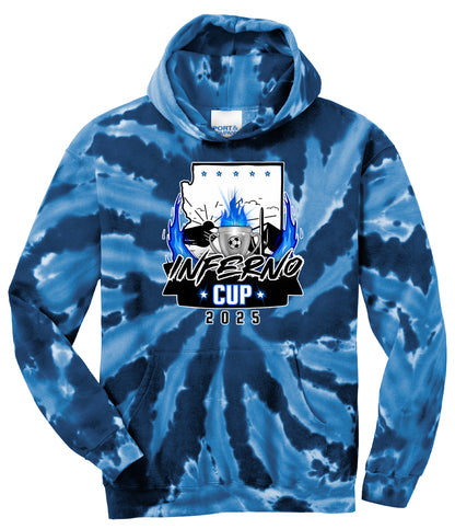 2025 Inferno Cup Tie Dye Hoodie - POS